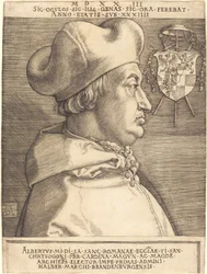 Cardinal Albrecht de Brandebourg